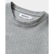 画像2: TIGHTBOOTH/HONEYCOMB BORDER T-SHIRT（Grey）［ハニカムボーダーT-24夏］ (2)