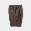 画像3: TIGHTBOOTH/HONEYCOMB BORDER BIG SHORTS（Brown）［ハニカムボーダービッグショーツ-24夏］ (3)