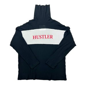 画像: DAIRIKU/"HUSTLER" Tartle Neck Tee（Black）［タートルネック長袖T-24秋冬］