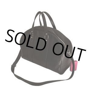 画像: DAIRIKU/Leather Boston Bag with Soup Acce（Black）［レザーボストンバッグ-24秋冬］