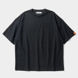 画像: TIGHTBOOTH/HONEYCOMB BORDER T-SHIRT（Black）［ハニカムボーダーT-24夏］