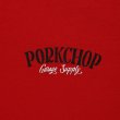 画像3: PORKCHOP/PORK BACK TEE（RED）［プリントT-24春夏］ (3)