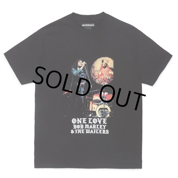 画像1: WACKO MARIA/BOB MARLEY / T-SHIRT（BLACK）［プリントT-24秋冬］ (1)