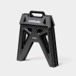 画像7: TIGHTBOOTH/LABEL LOGO FOLDING STOOL（Black）［フォールディングスツール-24夏］ (7)