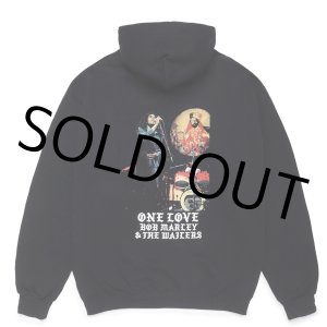 画像: WACKO MARIA/BOB MARLEY / HOODED SWEAT SHIRT（BLACK）［プルオーバーパーカー-24秋冬］