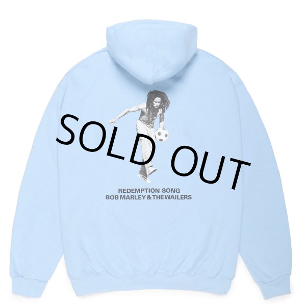 画像1: WACKO MARIA/BOB MARLEY / HOODED SWEAT SHIRT（BLUE）［プルオーバーパーカー-24秋冬］ (1)