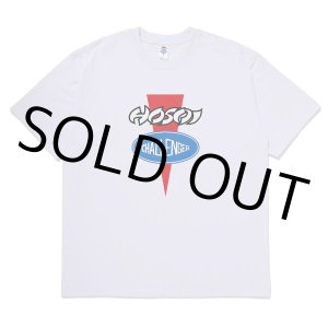 画像: CHALLENGER/FRONT LOGO TEE（×HOSOI）（WHITE）［プリントT-24秋冬］