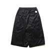 画像2: COOTIE PRODUCTIONS/Polyester Twill 2 Tuck Track Shorts（Black）［2タックトラックショーツ-24秋冬］ (2)