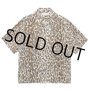 画像: WACKO MARIA/LEOPARD HAWAIIAN SHIRT（BEIGE）［レオパードハワイアンシャツ-24秋冬］