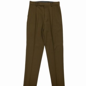 画像: WACKO MARIA/PLEATED TROUSERS（BROWN）［ワンタックスラックス(TYPE-2)-24秋冬］