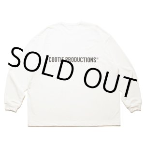 画像: COOTIE PRODUCTIONS/Dry Tech Jersey Oversized L/S Tee（White）［ドライテックオーバーサイズ長袖T-24秋冬］