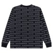 画像2: BlackEyePatch/KANJI BORDERED L/S TEE（BLACK） (2)