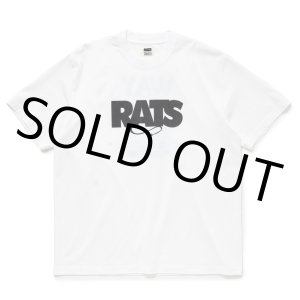 画像: RATS/BOX LOGO WAY OF LIFE TEE（WHITE）［プリントT-24秋冬］