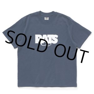 画像: RATS/BOX LOGO WAY OF LIFE TEE（NAVY）［プリントT-24秋冬］