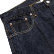 画像4: CALEE/VINTAGE REPRODUCT TAPERED DENIM PANTS ＜OW＞（INDIGO BLUE）［テーパードデニムパンツ-24秋冬］ (4)