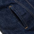 画像6: CALEE/VINTAGE REPRODUCT 3RD TYPE DENIM JACKET ＜OW＞（INDIGO BLUE）［3rdタイプデニムJKT-24秋冬］ (6)