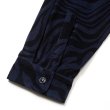 画像5: CALEE/ZEBRA PATTERN CORDUROY OVER SH（NAVY）［ゼブラコーデュロイオーバーシャツ-24秋冬］ (5)