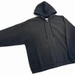 画像3: DAIRIKU/Waterproof Sunburn Hoodie（Vintage Navy）［ジップアップフーディー-24秋冬］ (3)