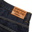 画像6: CALEE/VINTAGE REPRODUCT TAPERED DENIM PANTS ＜OW＞（INDIGO BLUE）［テーパードデニムパンツ-24秋冬］ (6)