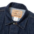 画像3: CALEE/VINTAGE REPRODUCT 3RD TYPE DENIM JACKET ＜OW＞（INDIGO BLUE）［3rdタイプデニムJKT-24秋冬］ (3)