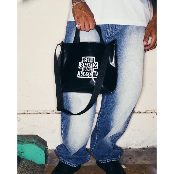 画像3: BlackEyePatch/OG LABEL 2 WAY TOTE（BLACK） (3)