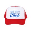 画像1: PORKCHOP/MASA SCULP MESH CAP B（RED）［メッシュキャップ-24秋冬］ (1)