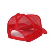 画像2: PORKCHOP/MASA SCULP MESH CAP B（RED）［メッシュキャップ-24秋冬］ (2)