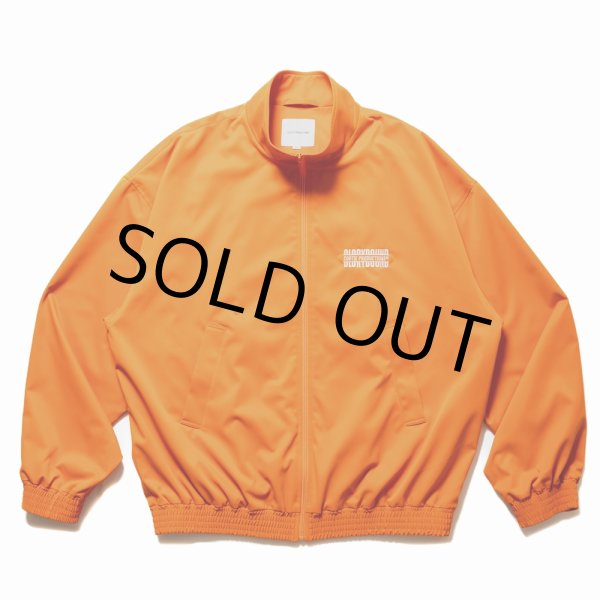 画像1: COOTIE PRODUCTIONS/Polyester Twill Track Jacket（Orange）［トラックJKT-24秋冬］ (1)