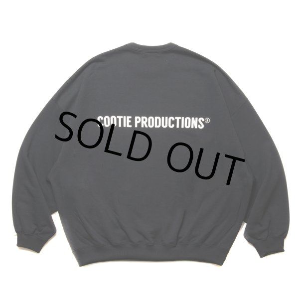 画像2: COOTIE PRODUCTIONS/Dry Tech Oversized Sweat Crew（Black）［ドライテックスウェットクルー-24秋冬］ (2)