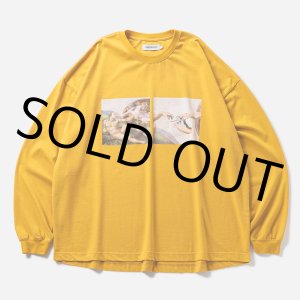 画像: TIGHTBOOTH/PASS THE PIE L/S T-SHIRT（Mustard）［プリント長袖T-24秋冬］