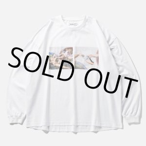 画像: TIGHTBOOTH/PASS THE PIE L/S T-SHIRT（White）［プリント長袖T-24秋冬］