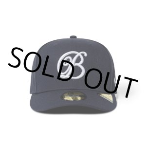 画像: BlackEyePatch/B EMBELEM PRE CURVED NEW ERA CAP（NAVY）