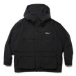 画像1: COOTIE PRODUCTIONS/T/C Weather Hooded Shell Jacket（Black）［T/CウェザーフーデッドシェルJKT-24秋冬］ (1)