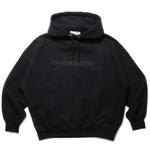 画像: COOTIE PRODUCTIONS/Open End Yarn Sweat Hoodie（Embroidery）（Black）［スウェットフーディー-24秋冬］