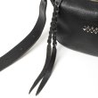 画像8: CALEE/STUDS LEATHER SHOULDER BAG ＜REGULAR＞（BLACK）［スタッズレザーショルダーバッグ"レギュラー"-24秋冬］ (8)