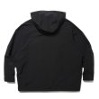 画像2: COOTIE PRODUCTIONS/T/C Weather Hooded Shell Jacket（Black）［T/CウェザーフーデッドシェルJKT-24秋冬］ (2)