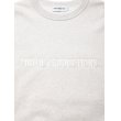 画像2: COOTIE PRODUCTIONS/Open End Yarn Sweat Crew（Embroidery）（Oatmeal）［スウェットクルー-24秋冬］ (2)