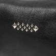 画像4: CALEE/STUDS LEATHER SHOULDER BAG ＜REGULAR＞（BLACK）［スタッズレザーショルダーバッグ"レギュラー"-24秋冬］ (4)