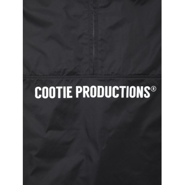 画像4: COOTIE PRODUCTIONS/Memory Polyester Twill Half Zip Top（Black）［ハーフジップトップ-24秋冬］ (4)