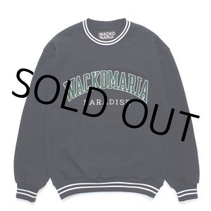 画像: WACKO MARIA/HEAVY WEIGHT SWEAT SHIRT（NAVY）［クルーネックスウェット-24秋冬］