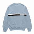 画像2: WACKO MARIA/MIDDLE WEIGHT SWEAT SHIRT（BLUE）［クルーネックスウェット-24秋冬］ (2)