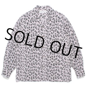 画像: WACKO MARIA/LEOPARD HAWAIIAN SHIRT（PURPLE）［レオパードハワイアンシャツ-24秋冬］