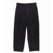 画像2: WACKO MARIA/DOUBLE PLEATED CHINO TROUSERS（BLACK）［ツータックチノトラウザース-24秋冬］ (2)