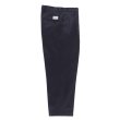 画像1: WACKO MARIA/DOUBLE PLEATED CHINO TROUSERS（NAVY）［ツータックチノトラウザース-24秋冬］ (1)