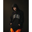 画像2: TIGHTBOOTH/COLLEGE HOODED SWEAT SHIRT（Black）［プルオーバーパーカー-24秋冬］ (2)