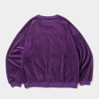 画像2: TIGHTBOOTH/PEOPLE HATE SKATE VELOUR L/S（Purple）［ベロア長袖-24秋冬］ (2)