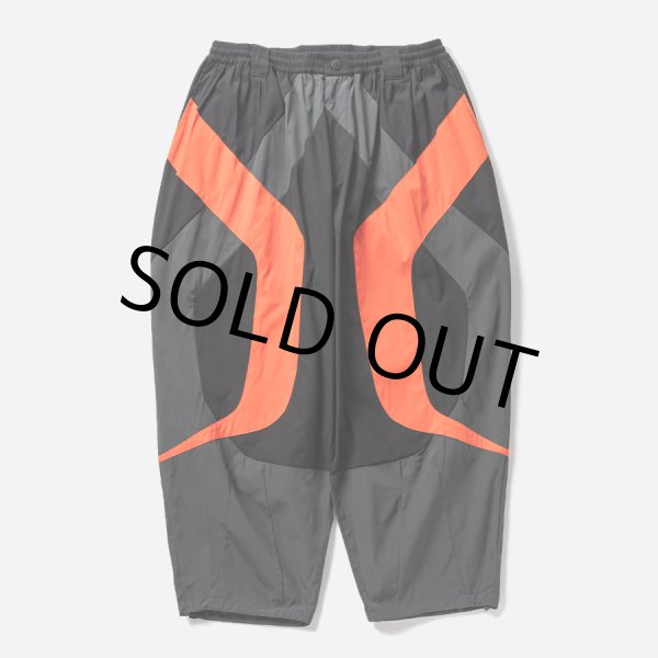 画像1: TIGHTBOOTH/RACING BALLOON PANTS（Black/Orange）［レーシングバルーンパンツ-24秋冬］ (1)