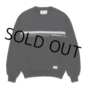 画像: WACKO MARIA/MIDDLE WEIGHT SWEAT SHIRT（BLACK）［クルーネックスウェット-24秋冬］