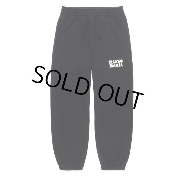 画像1: WACKO MARIA/MIDDLE WEIGHT SWEAT PANTS（BLACK）［スウェットパンツ-24秋冬］ (1)