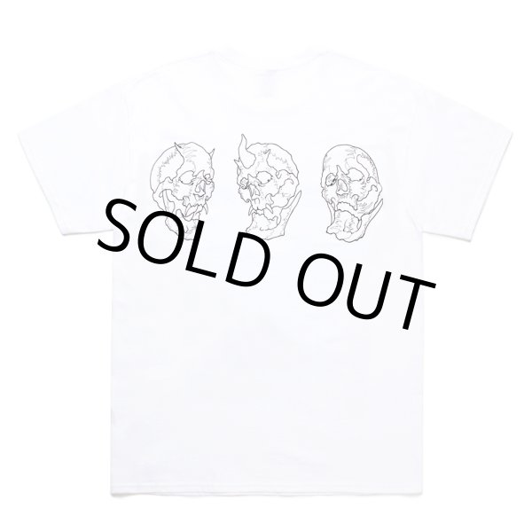 画像1: WACKO MARIA/56 TATTOO STUDIO / T-SHIRT（WHITE）［プリントT-24秋冬］ (1)